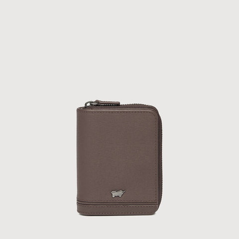 VIKTOR CARD HOLDER WITH EXTERNAL COIN COMPARTMENT