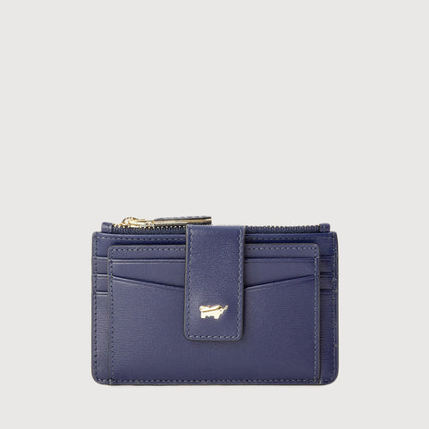 VILLE CARD HOLDER WITH EXTERNAL COIN COMPARTMENT