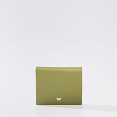 [ONLINE EXCLUSIVE] AURA BIFOLD SMALL WALLET WITH COIN COMPARTMENT