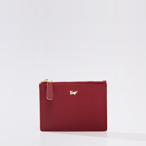 [ONLINE EXCLUSIVE] AURA COIN HOLDER WITH EXTERNAL CARD SLOTS