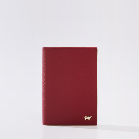 [ONLINE EXCLUSIVE] AURA PASSPORT HOLDER WITH NOTES COMPARTMENT