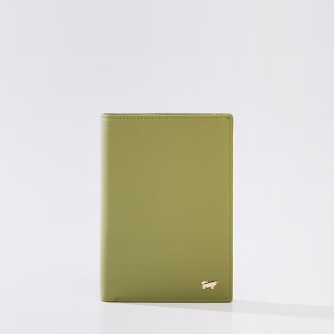 [ONLINE EXCLUSIVE] AURA PASSPORT HOLDER WITH NOTES COMPARTMENT