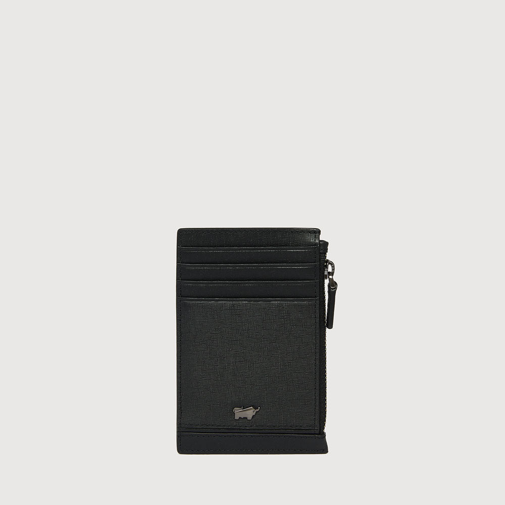 VIKTOR FLAT CARD HOLDER WITH COIN COMPARTMENT