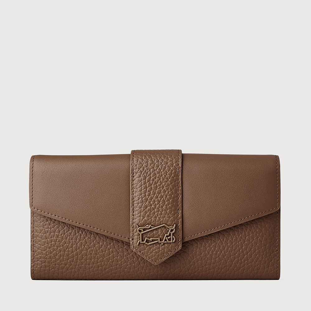BINDAN BIFOLD LONG WALLET (2 V GUSSET)