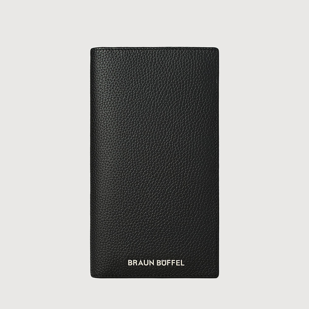 CASPER BIFOLD LONG WALLET WITH ZIP COMPARTMENT (BOX GUSSET)