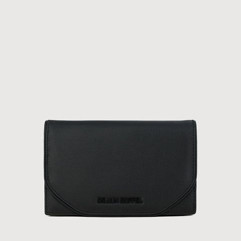 CLAMP BI-FOLD 3/4 WALLET (BOX GUSSET)