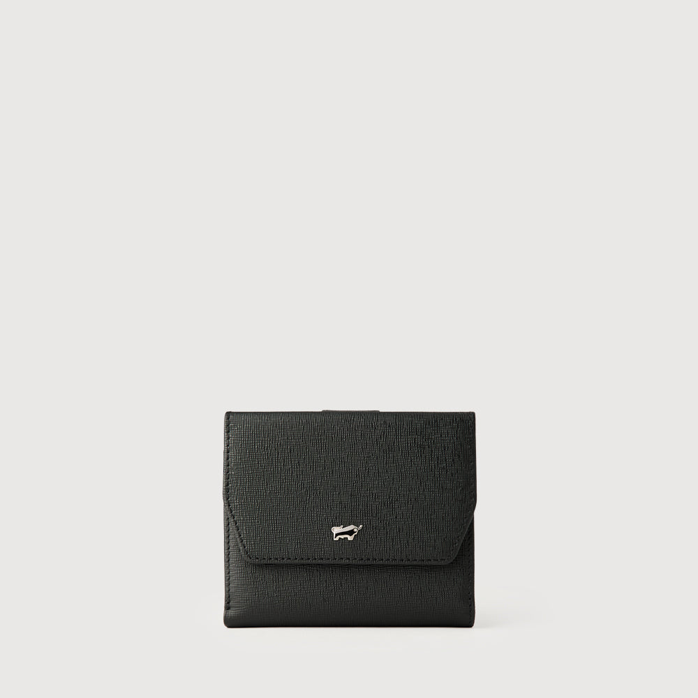 HINNA BIFOLD SMALL WALLET WITH EXTERNAL COIN COMPARTMENT