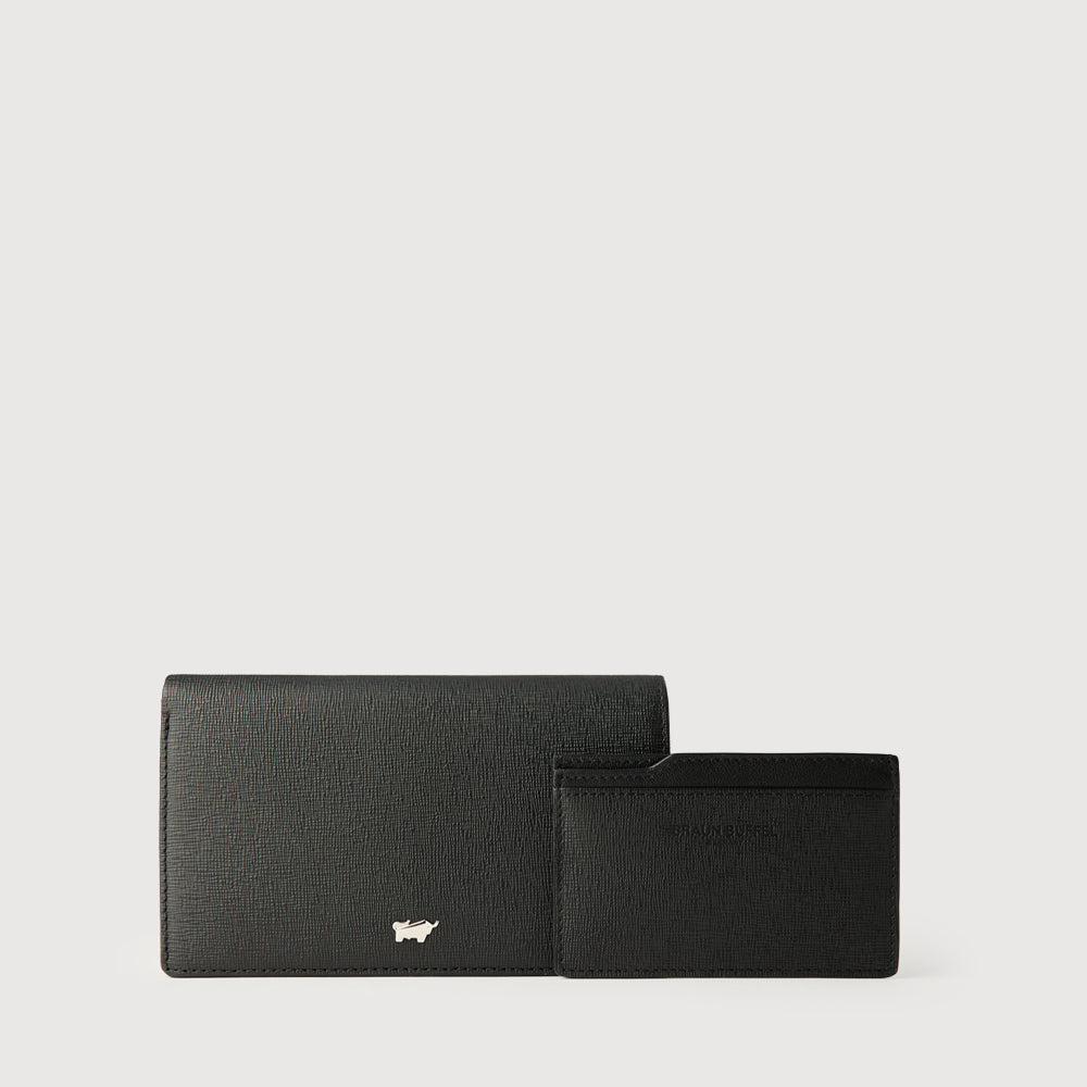 HINNA BIFOLD SHORT WALLET (BOX GUSSET)