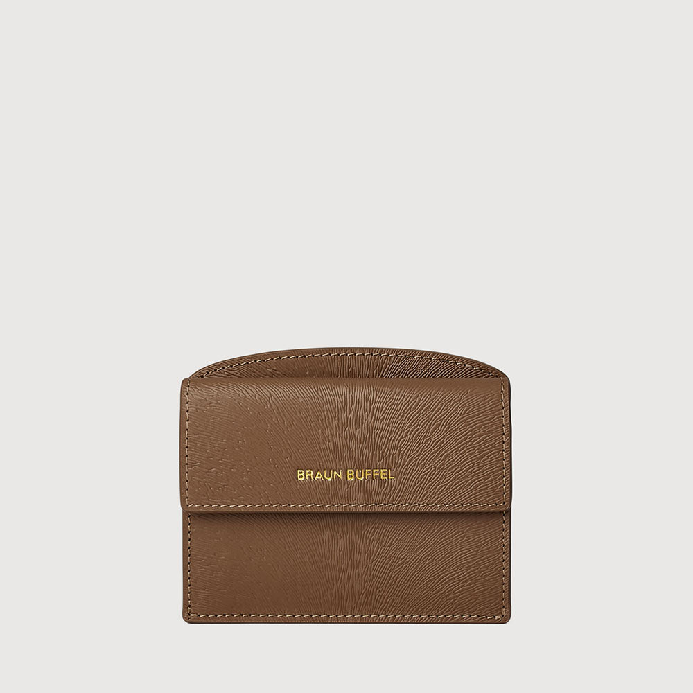 OPHINE FLAT CARD HOLDER WITH COIN COMPARTMENT