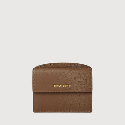 OPHINE FLAT CARD HOLDER WITH COIN COMPARTMENT