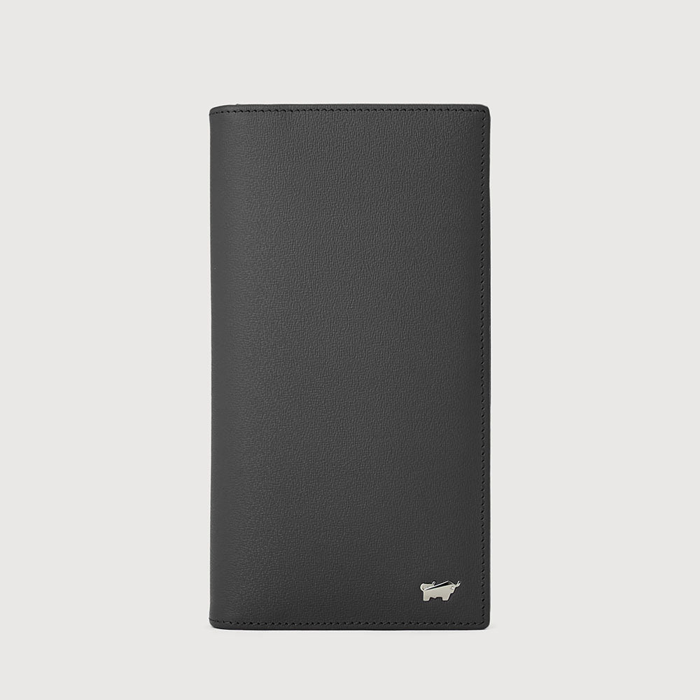 SEISMIC BI-FOLD LONG WALLET WITH ZIP COMPARTMENT (BOX GUSSET)