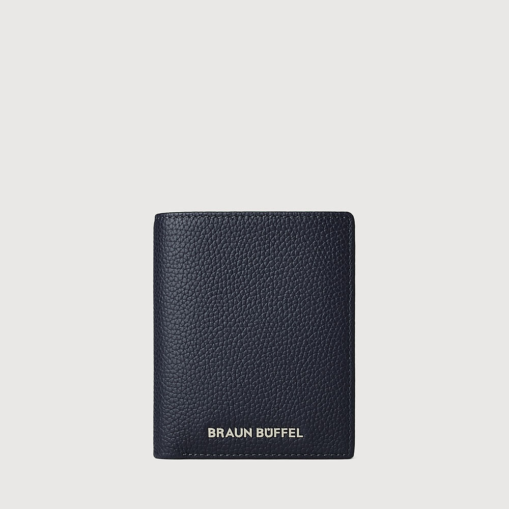 CASPER VERTICAL WALLET WITH COIN COMPARTMENT