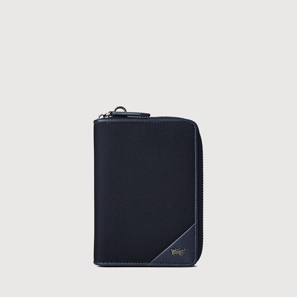 REIVO PASSPORT HOLDER WITH NOTES AND ZIP AROUND