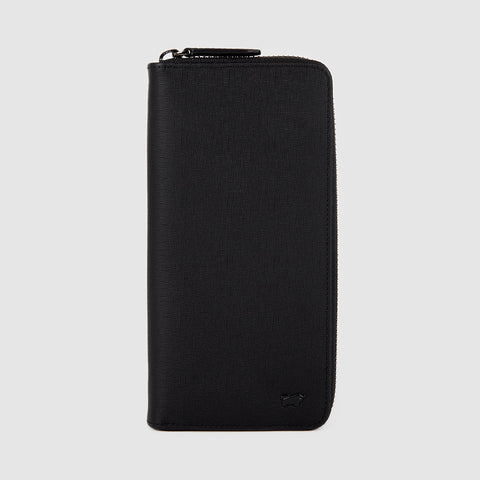 VIKTOR ZIP LONG WALLET (2 GUSSET)