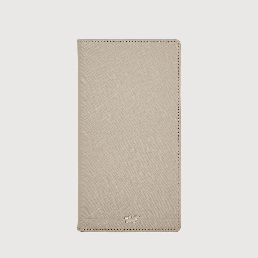 CRAIG BIFOLD LONG WALLET WITH ZIP COMPARTMENT (BOX GUSSET)