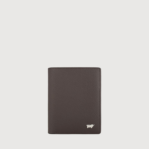 LOGAN VERTICAL WALLET WITH COIN COMPARTMENT