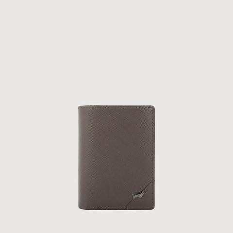 GALLION CENTRE FLAP CARD HOLDER WITH NOTES COMPARTMENT (BOX GUSSET)