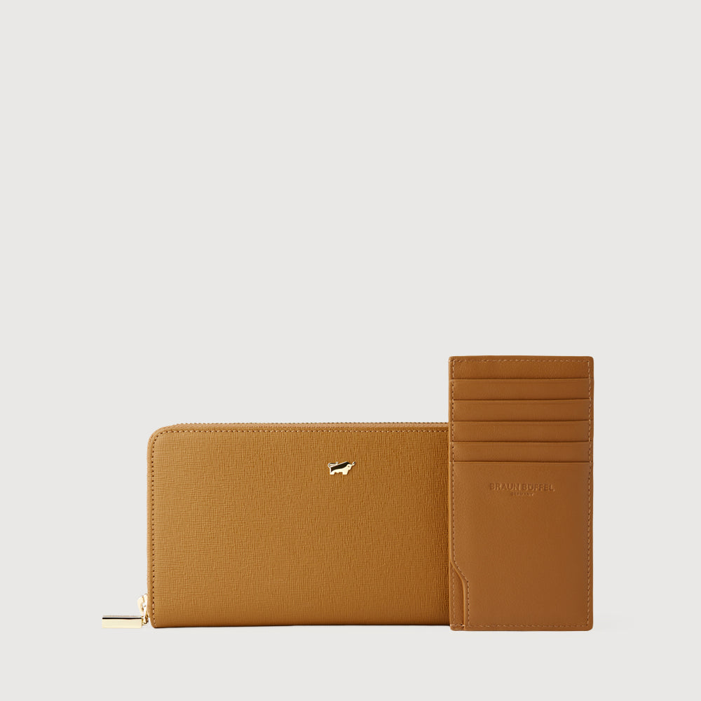 HINNA ZIP LONG WALLET (3 GUSSET)