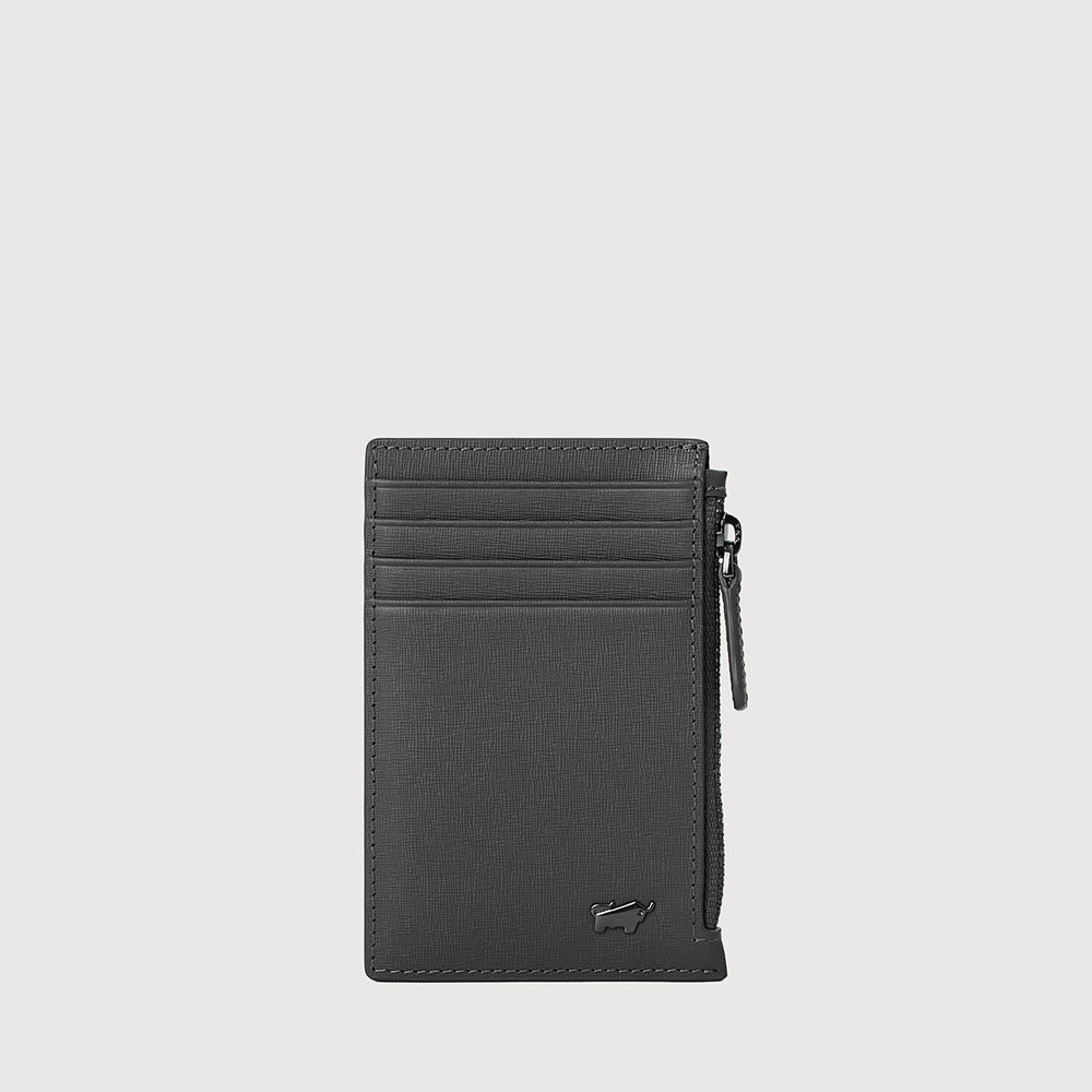 VIKTOR FLAT CARD HOLDER WITH COIN COMPARTMENT