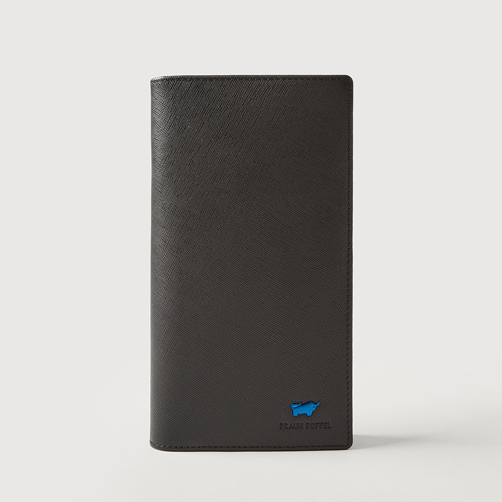 IKON BIFOLD LONG WALLET WITH ZIP COMPARTMENT (BOX GUSSET)