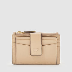 OPHELIA CARD HOLDER WITH EXTERNAL COIN COMPARTMENT