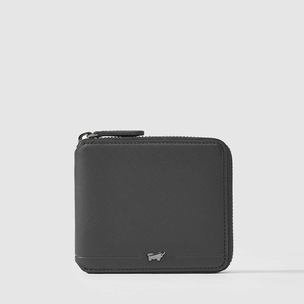 CRAIG ZIP CENTRE-FLAP CARDS WALLET