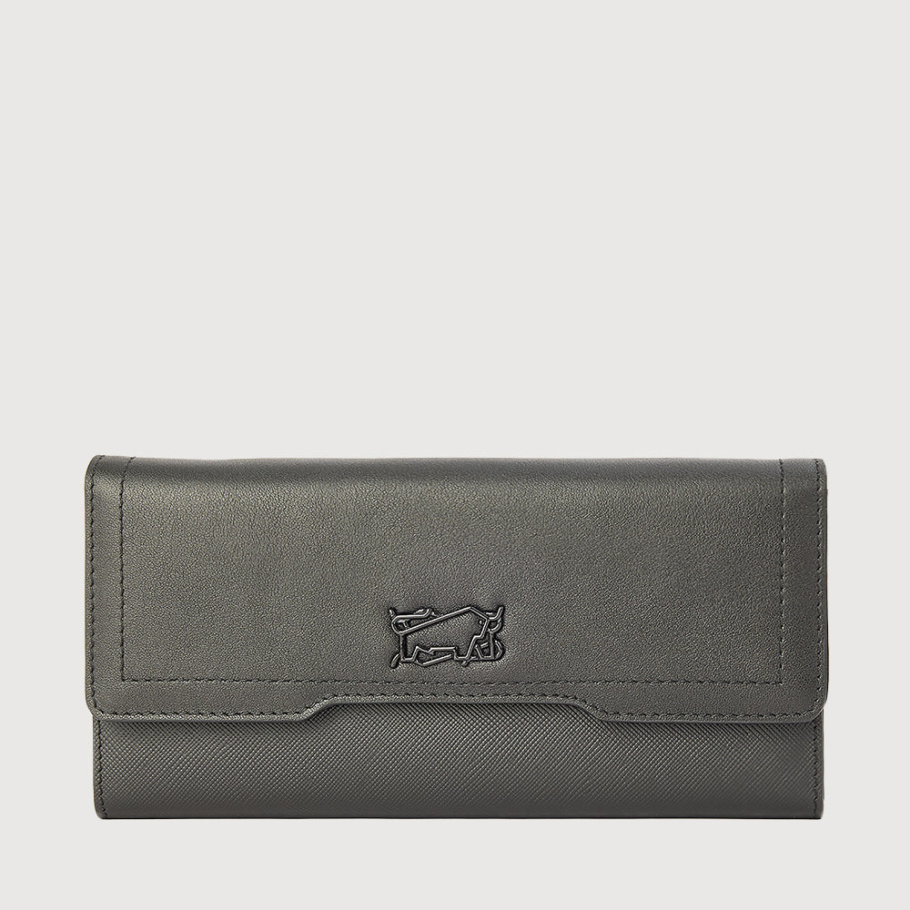 SUPERSTAR BIFOLD LONG WALLET (2 V GUSSET)
