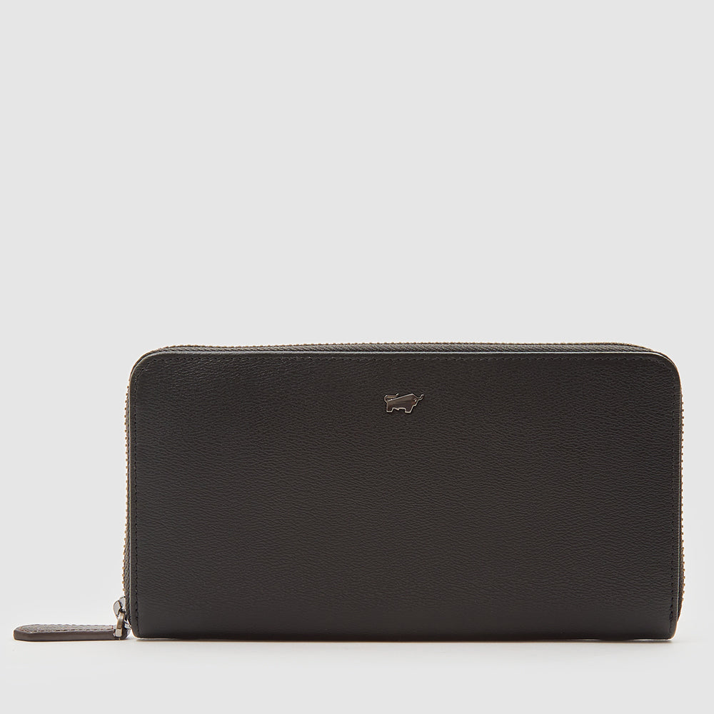 BOSO ZIP LONG WALLET (3 GUSSET)